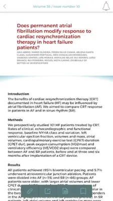 Revista Portuguesa de Cardiolo android App screenshot 0